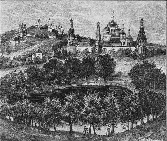 Симонов монастырь в XVIII веке