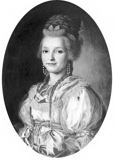 Портрет крепостной балерины Т. В. Шлыковой. 1789 г.
